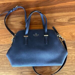Kate Spade Blue Structured Satchel